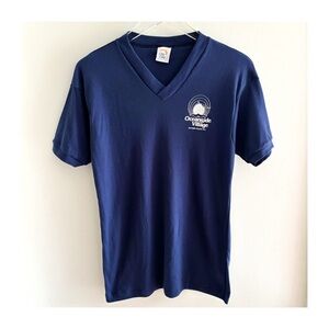 Vintage V Neck T Shirt